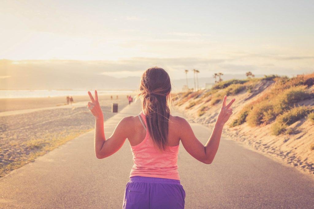 woman Jogging